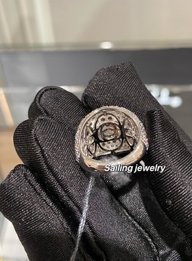 香港专柜 英国Carat London 人造宝石戒指 密镶 时尚 订婚 结婚