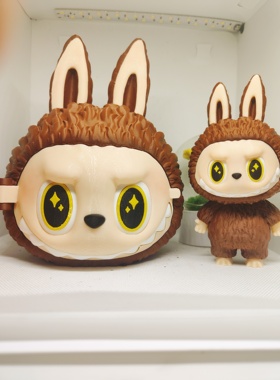 拉布布3D打印收纳盒钥匙盒装饰盒汽车饰品潮玩