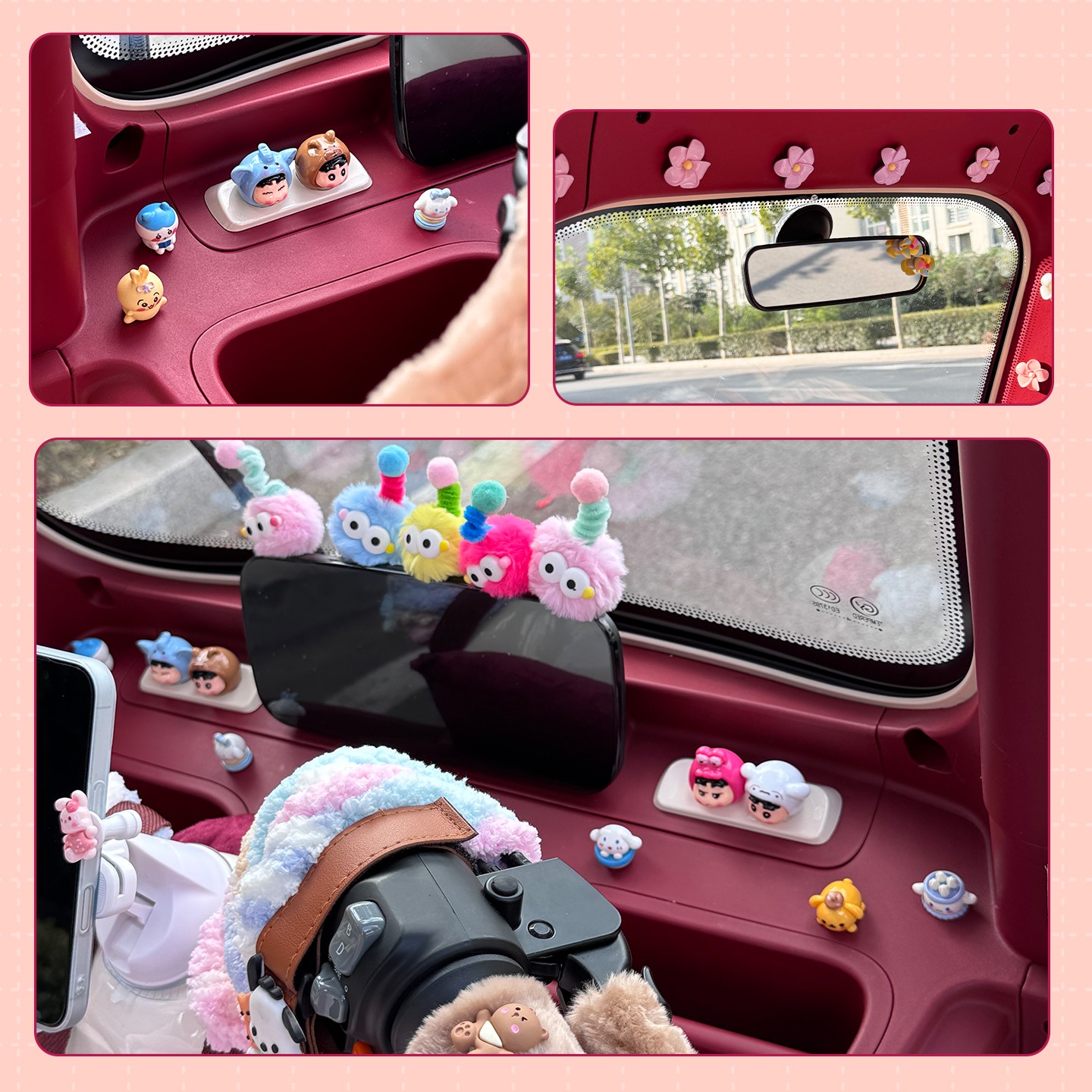 适用雅迪电动三轮车贴纸防水防晒cl12cm16通用贴画轮毂后窗装饰品 - 图3