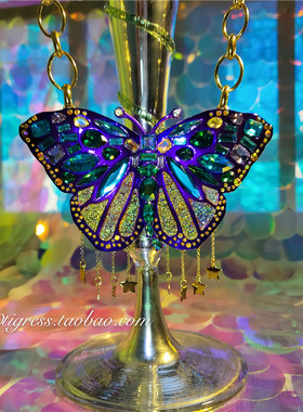 欧美小众蝴蝶项链