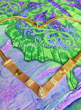 VINTAGETIGRESS镀真项链