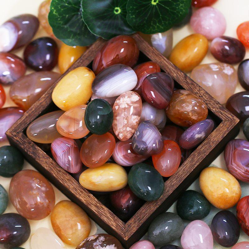 南京雨花石原石天然彩色鹅卵石园艺装饰盆栽铺面水培七彩玛瑙石头,淘宝优惠券,粉丝福利购,淘宝优惠卷