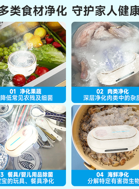 德国无线双仓肉菜分离洗果蔬机