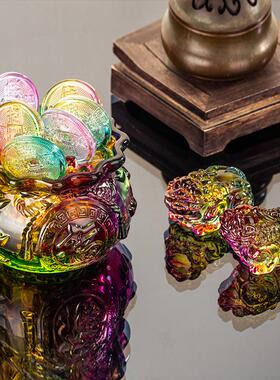 琉璃貔貅摆件家居客厅装饰品