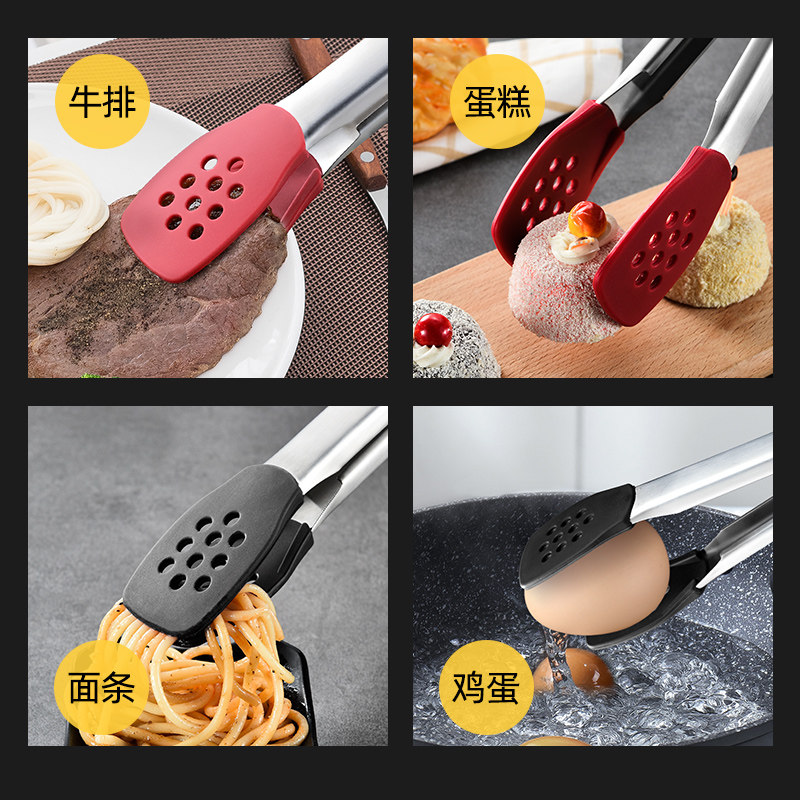 不锈钢夹子厨房防烫食物烧烤烤鸭 味之享烧烤夹/叉/铲/针