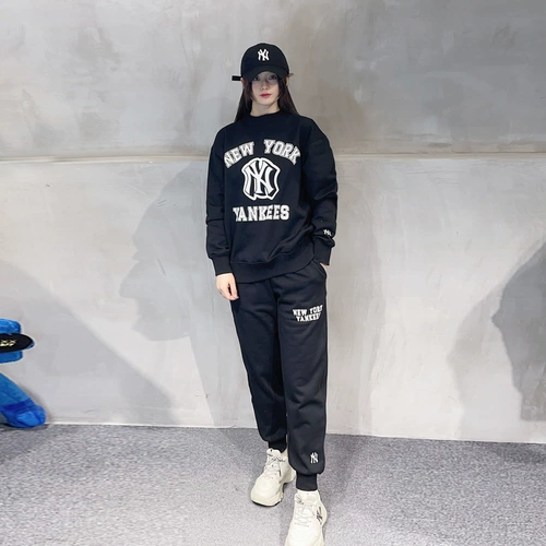 MLB, весенние штаны для влюбленных подходит для мужчин и женщин