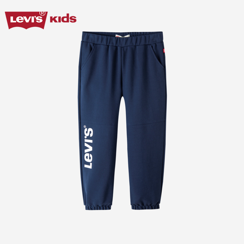 Levi's李维斯童装2023春秋新款男童运动裤儿童宽松长裤子休闲卫裤-图3