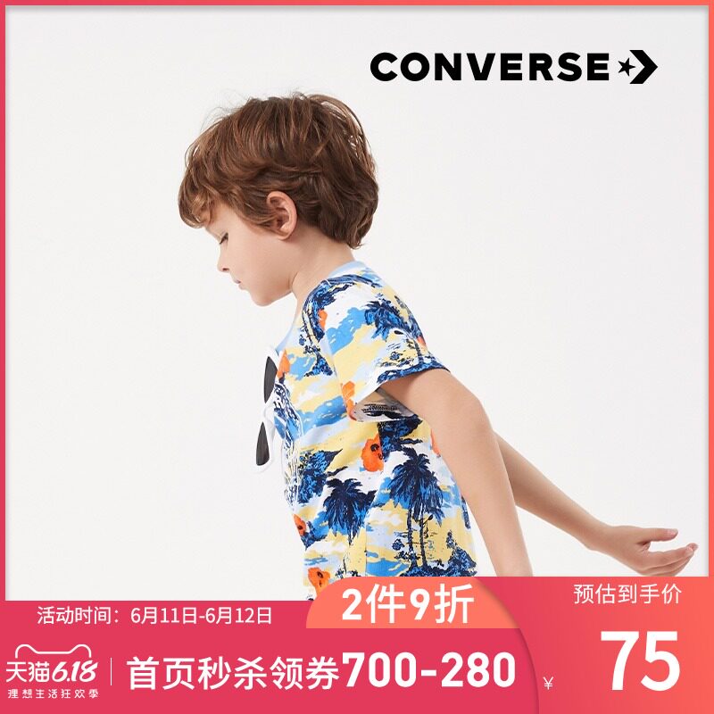 【2020夏新品】converse童装2020 t恤 RookieT恤