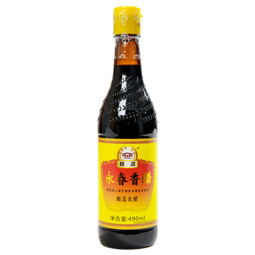 桃溪牌永春香醋 调味醋490ml*3 蘸料醋 凉拌醋食用饺子醋 海鲜醋 - 图0