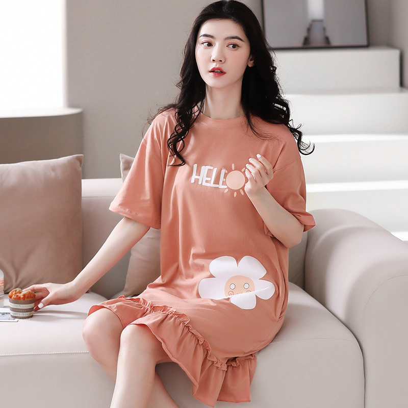 睡裙2022新款夏季甜美可爱风连衣裙 安思梦睡裙