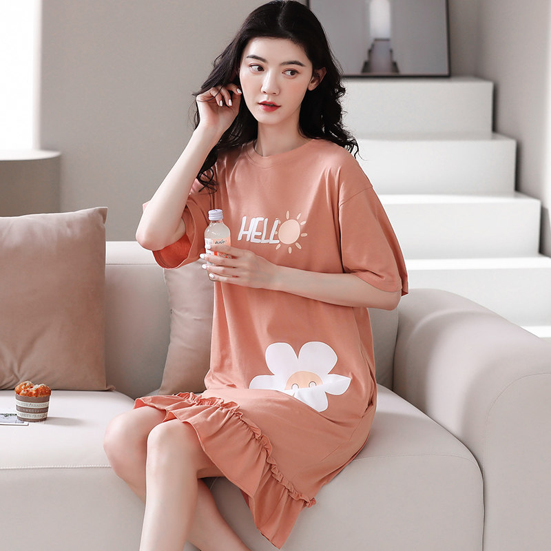 睡裙2022新款夏季甜美可爱风连衣裙 安思梦睡裙