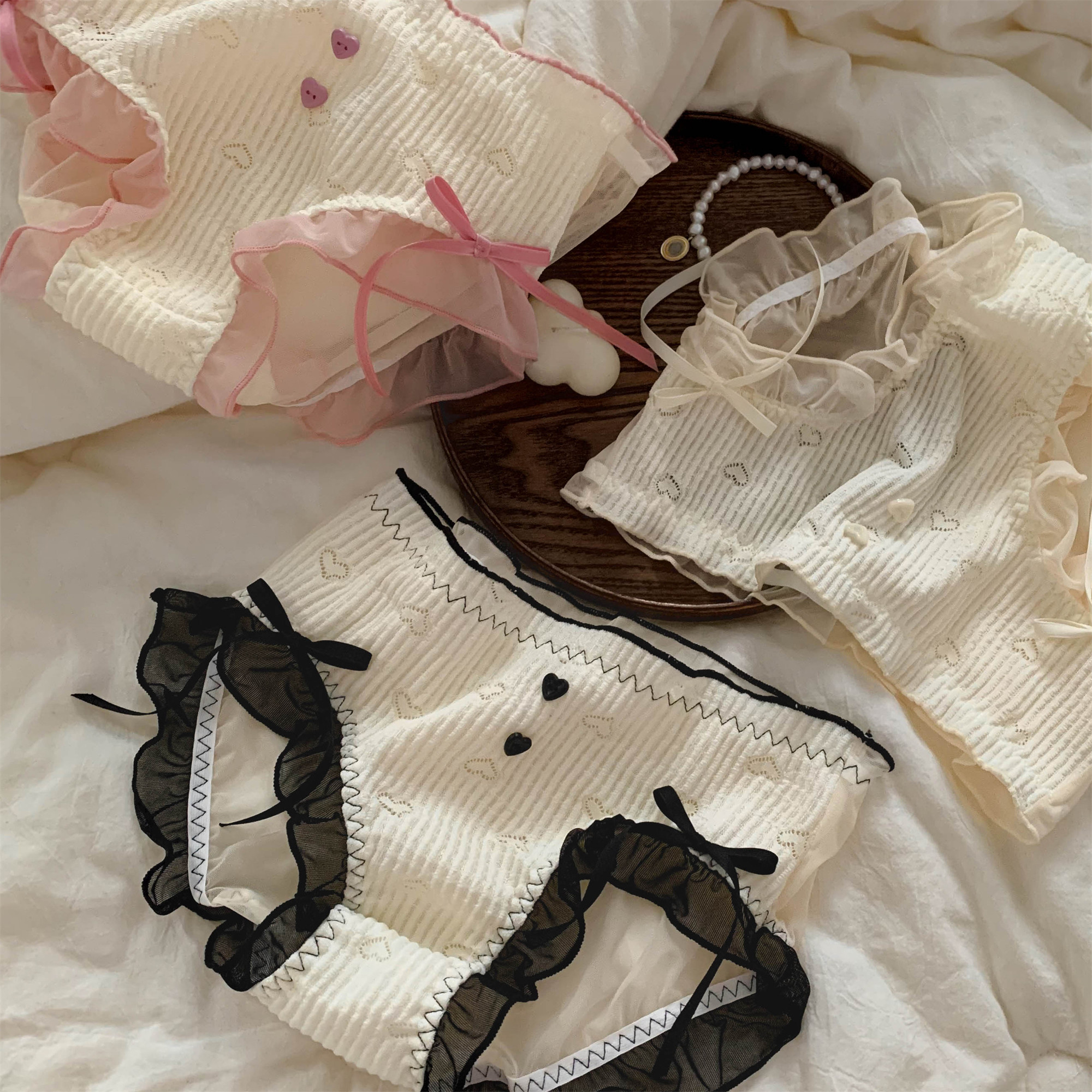 女生法式蕾丝三角裤女士纯欲内裤女舒适透气7a级抗菌2026新款女款,淘宝优惠券,粉丝福利购,淘宝优惠卷