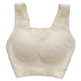 Бархатная демисезонная удерживающая тепло майка топ, бюстгалтер, утепленное нижнее белье