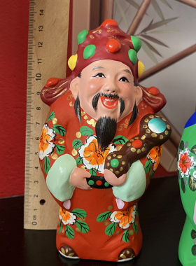 -福禄寿中国地方特色泥人张