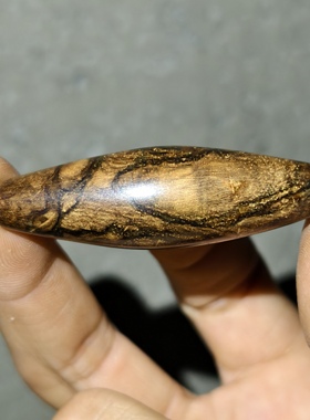 印尼贡木天珠吊坠单株男女挂饰古朴日常佩戴项链汽车包包挂件