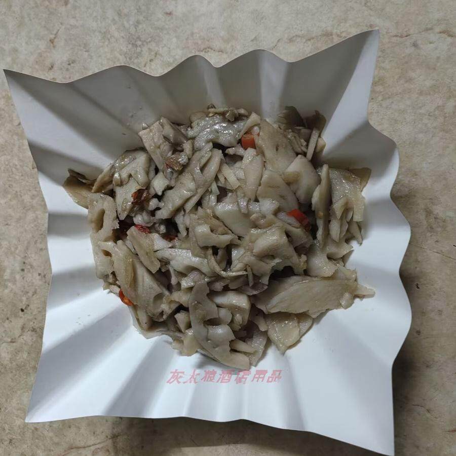 Special heat insulation and oil-proof pad for high-end hot pot paper steaming paper disposable hot pot paper alcohol hot pot stove