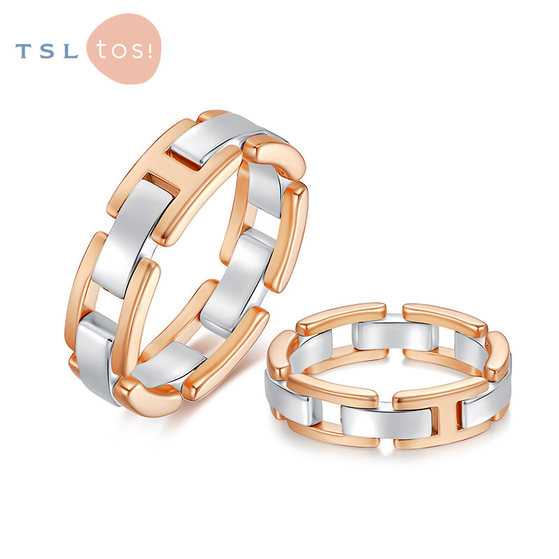tsl tosi apt系列心声情侣软戒吊坠 TSL谢瑞麟戒指/指环
