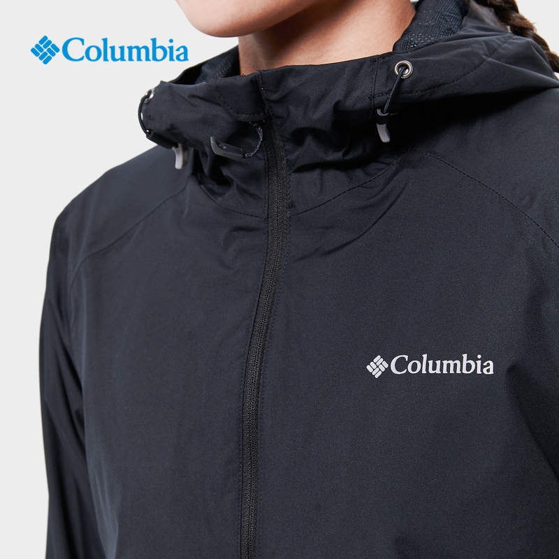 Columbia哥伦比亚户外女子防水冲锋衣防风旅行运动连帽外套RR0097-图2