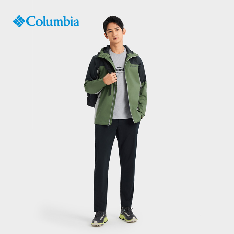 Columbia哥伦比亚户外24春夏新品男子防水冲锋衣休闲外套WE3535 - 图2