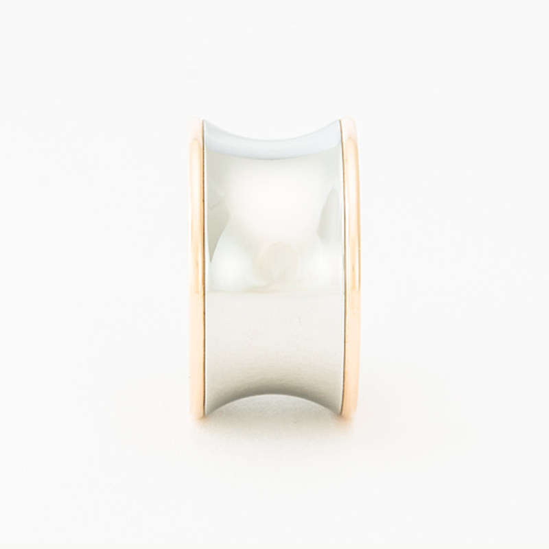 bvlgari an855685 18k玫瑰金钢戒指 泰盛海外戒指/指环