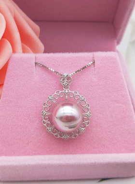 贝珠送女友礼物吊坠项链