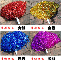 Cheerleading flower cheerleading with straight shank means buckle kindergarten elementary school students race hands to take the PlaySquare Dance cheerleading team handpicked