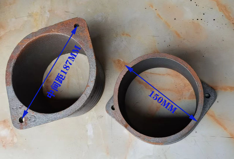 污水泵潜水泵两头尖出水口1/2/1.5/2.5/3/4寸高扬程污水泵出水口-图2