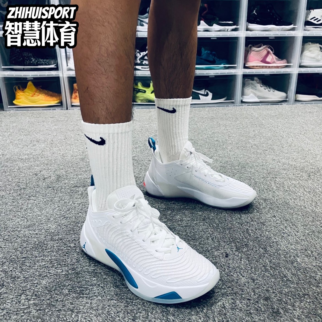 Nike Air Jordan Luka 1东契奇1代低帮缓震实战篮球鞋DN1771-104 - 图2