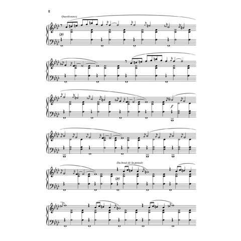 亨乐原版 萨蒂 玄秘曲 钢琴独奏 Satie Gnossiennes HN1073 - 图2