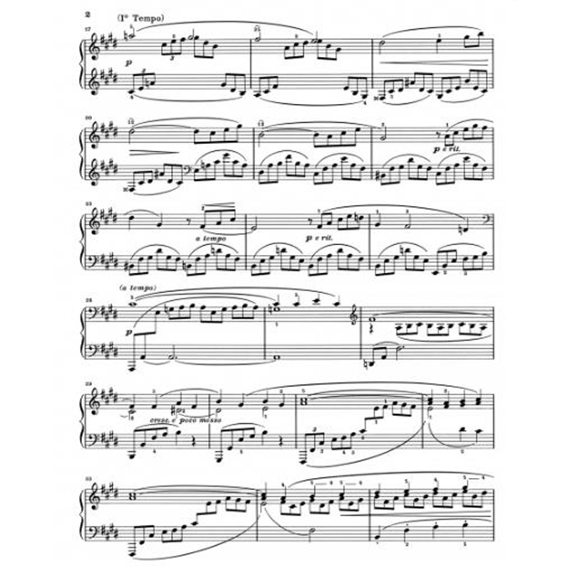 亨乐原版 德彪西 两首阿拉伯舞曲 Debussy Deux Arabesques 钢琴独奏 HN380 - 图2