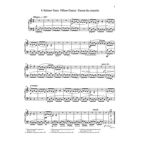 亨乐原版 巴托克 献给孩子们卷一 1946年修订版 Bartók Für Kinder (rev. 1946) I für Klavier solo HN1225 - 图3