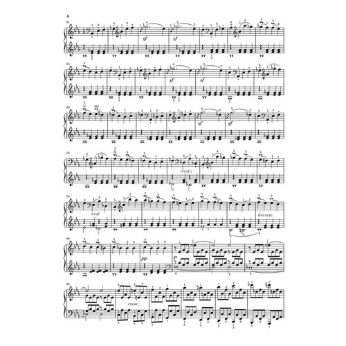 亨乐原版 贝多芬 第八钢琴奏鸣曲C小调op13 悲怆 钢琴独奏带指法 Beethoven Klaviersonate Nr.8 c-moll op.13 HN1348 - 图3