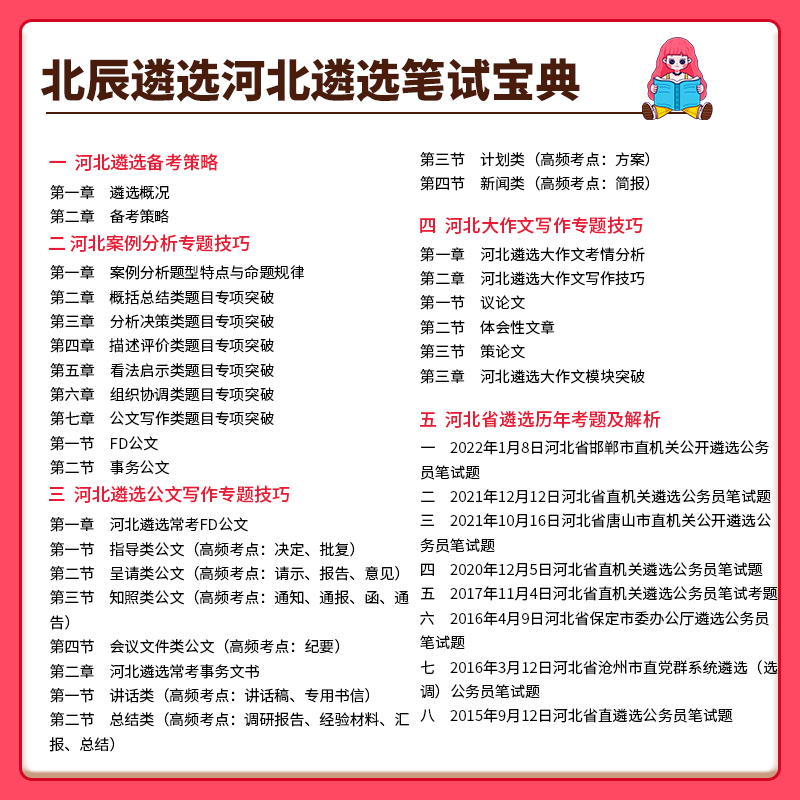 2024年河北省直市直遴选笔试公务员遴选历年考题面试北辰遴选-图1