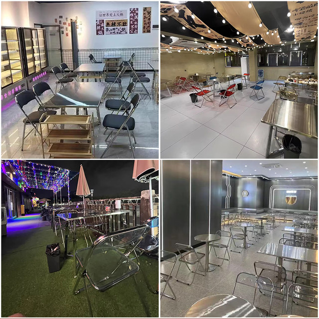 Jiantian Furniture Internet celebrity stainless steel table economical