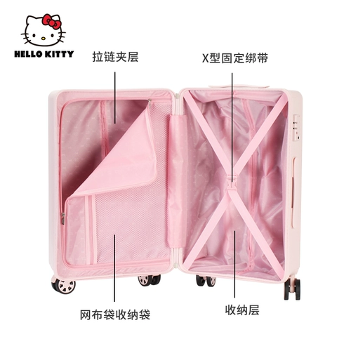 Hello Kitty, милый японский чемодан, свежая коробка, 20 дюймов