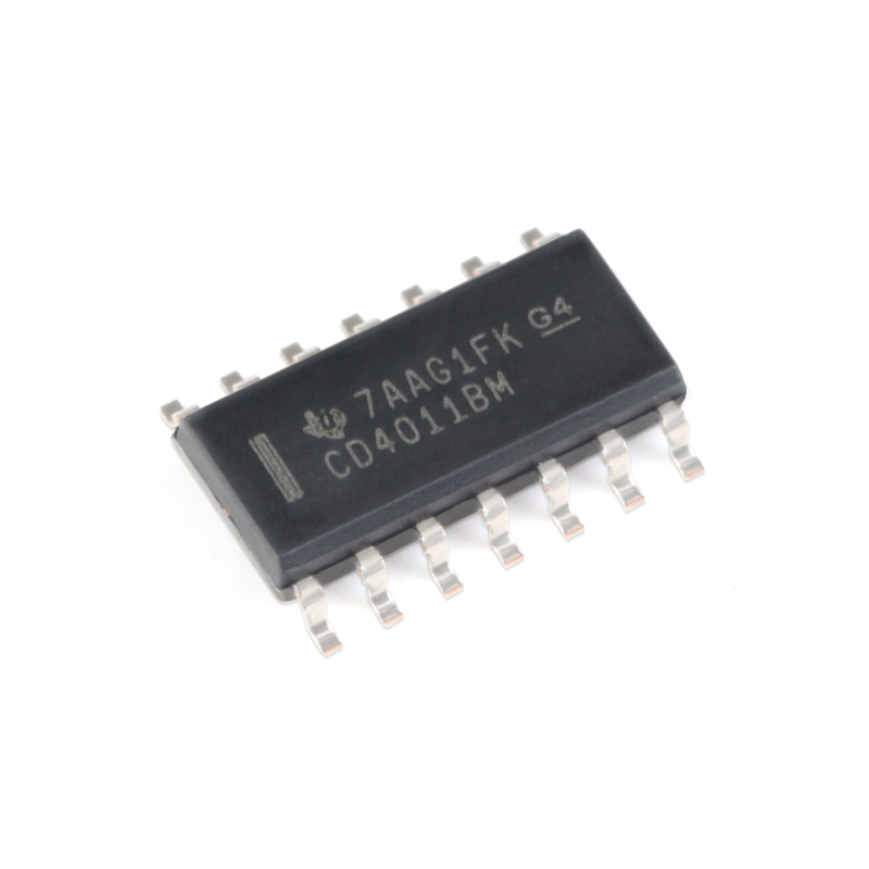 CD4011BM96 SOIC-14 CMOS四路2输入与非门 贴片逻辑芯片 - 图0