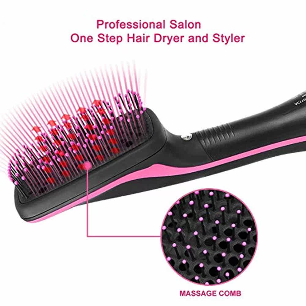 Hair Dryer Brush One Hair Blower Electric Hot Air Travel Blo - 图1
