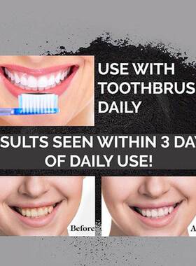Whitening teeth whitening Powder Activated Charcoal竹炭洁牙