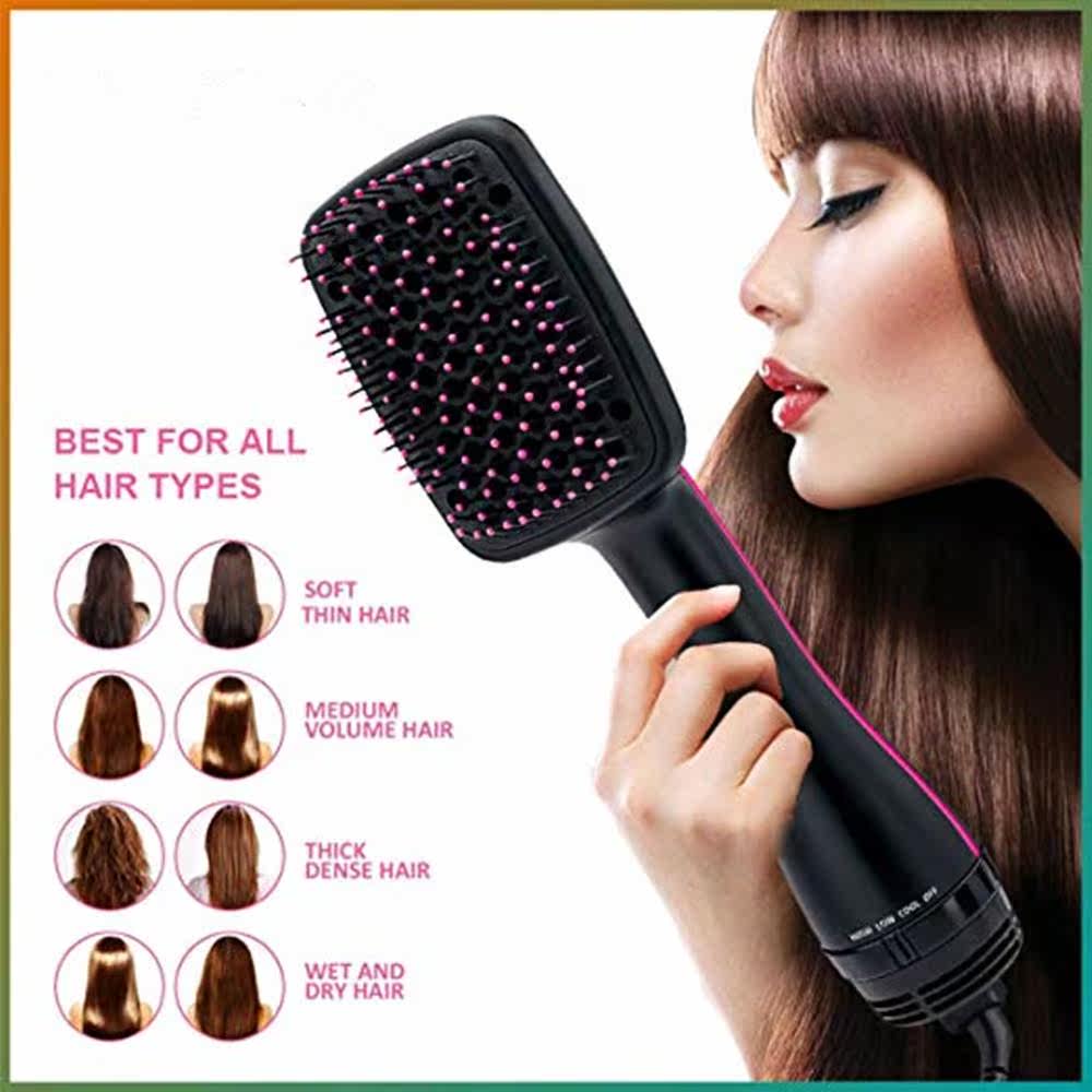 Hair Dryer Brush One Hair Blower Electric Hot Air Travel Blo - 图3