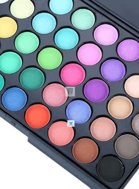 40 Color Eyeshadow Pallete Warm Color Smoky Makeup Palette