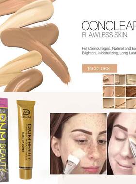 14Color Concealer Liquid Foundation Cream Cover Tattoo Acne