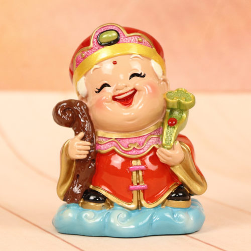 土地公土地婆供奉神像佛像摆件店铺开业福德正君地主财神爷装饰品 - 图1