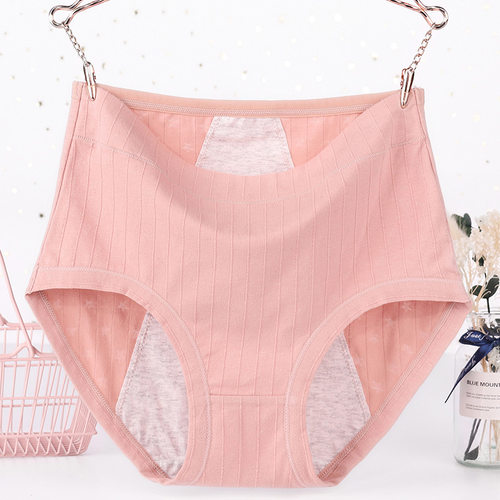 Fat Lady Leak Proof Menstrual Panties Women Cotton Underwear - 图1