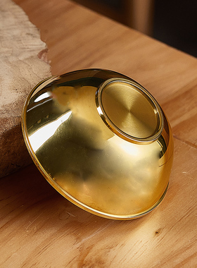 黄铜供碗供奉斋铜碗油碗金饭碗