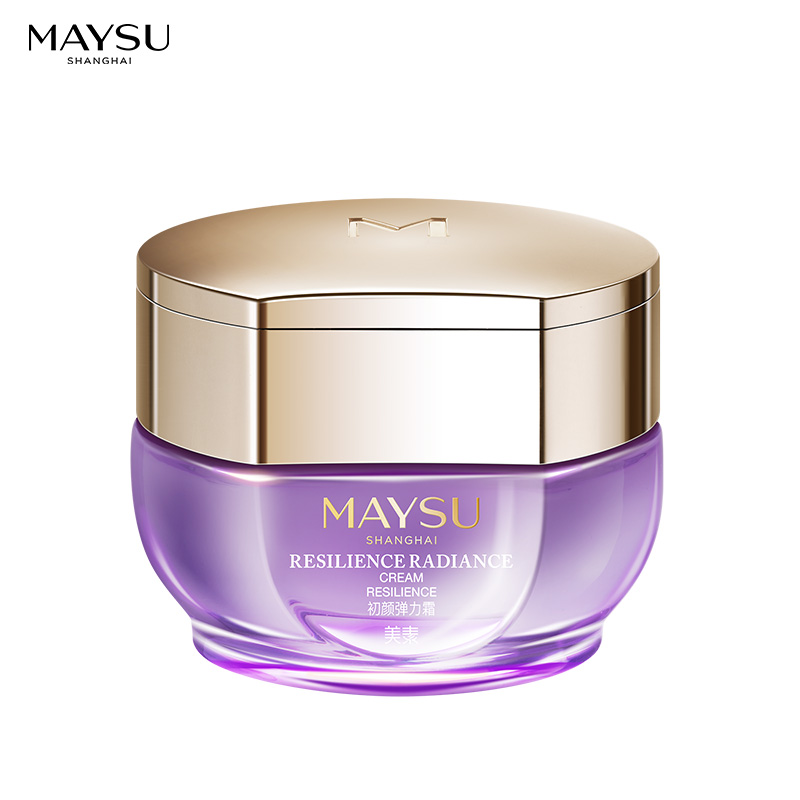 maysu美素旗舰店MAYSU/美素初颜弹力霜50g  提拉紧致面霜V脸紧致面部护肤化妆品3