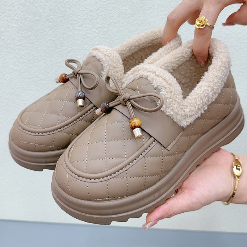 冬季新款雪地靴女鞋老北京棉鞋加绒加厚毛毛鞋保暖防滑舒适妈妈鞋,淘宝优惠券,粉丝福利购,淘宝优惠卷