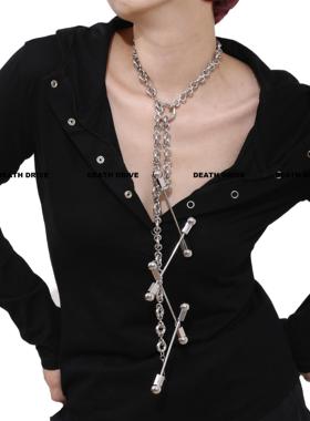 WACKYE银未来感个性项链