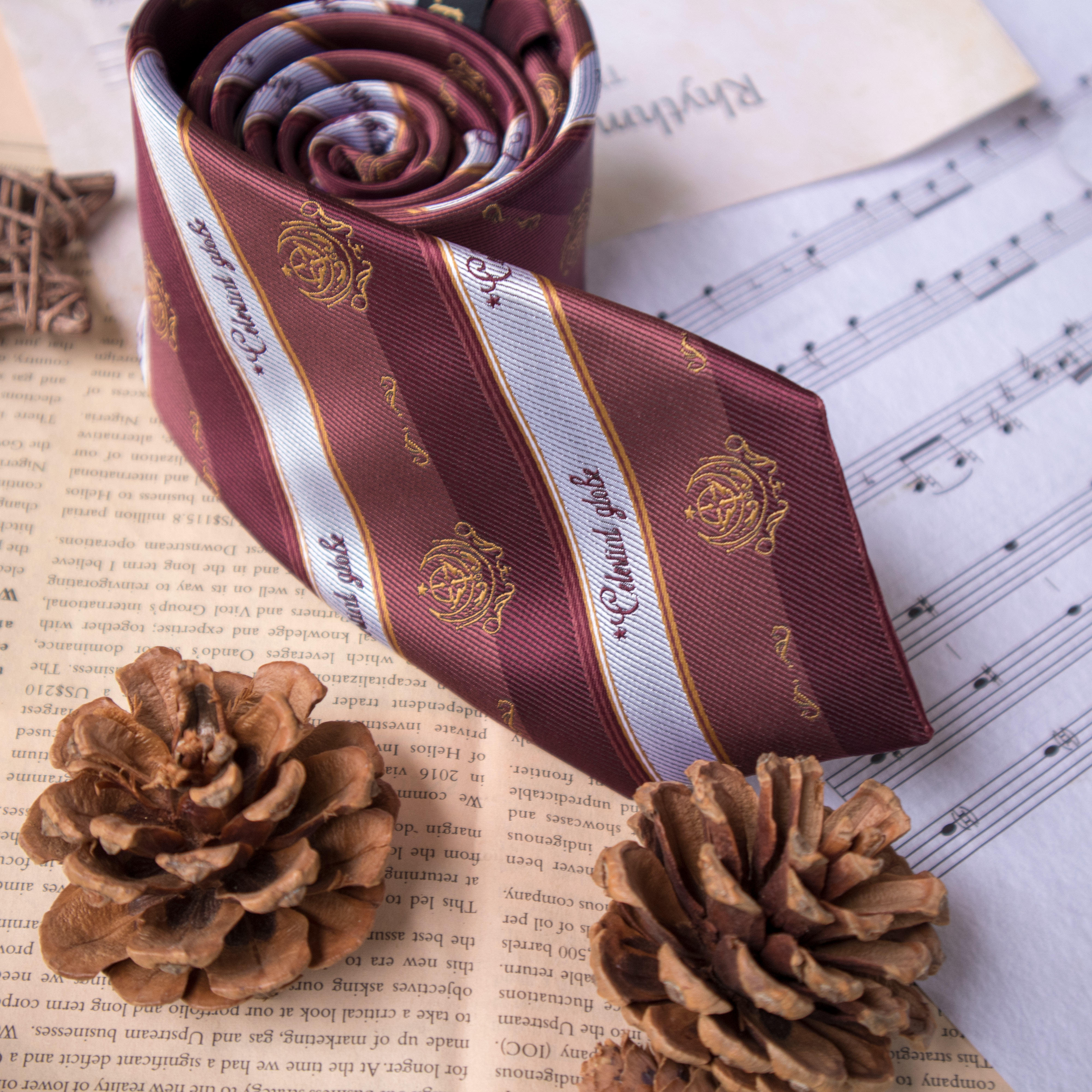 【潘特维拉】荣光-赤锖色 原创JK/DK制服领带西式衬衫日系配件,淘宝优惠券,粉丝福利购,淘宝优惠卷