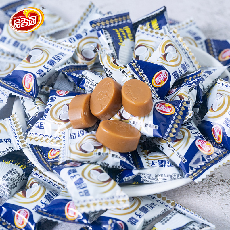 品香园海南特产老式椰子糖500gX2袋传统特浓正宗老牌子纯正椰子糖 - 图2