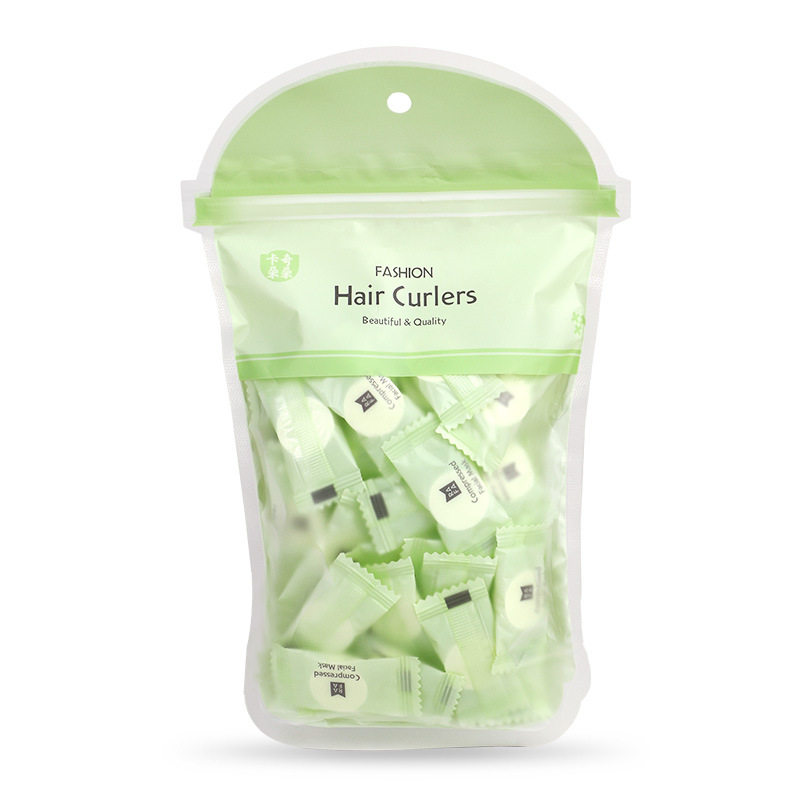 无纺布压缩面膜粒50片装一次性超薄湿敷面膜隐形透气面膜纸便携,淘宝优惠券,粉丝福利购,淘宝优惠卷